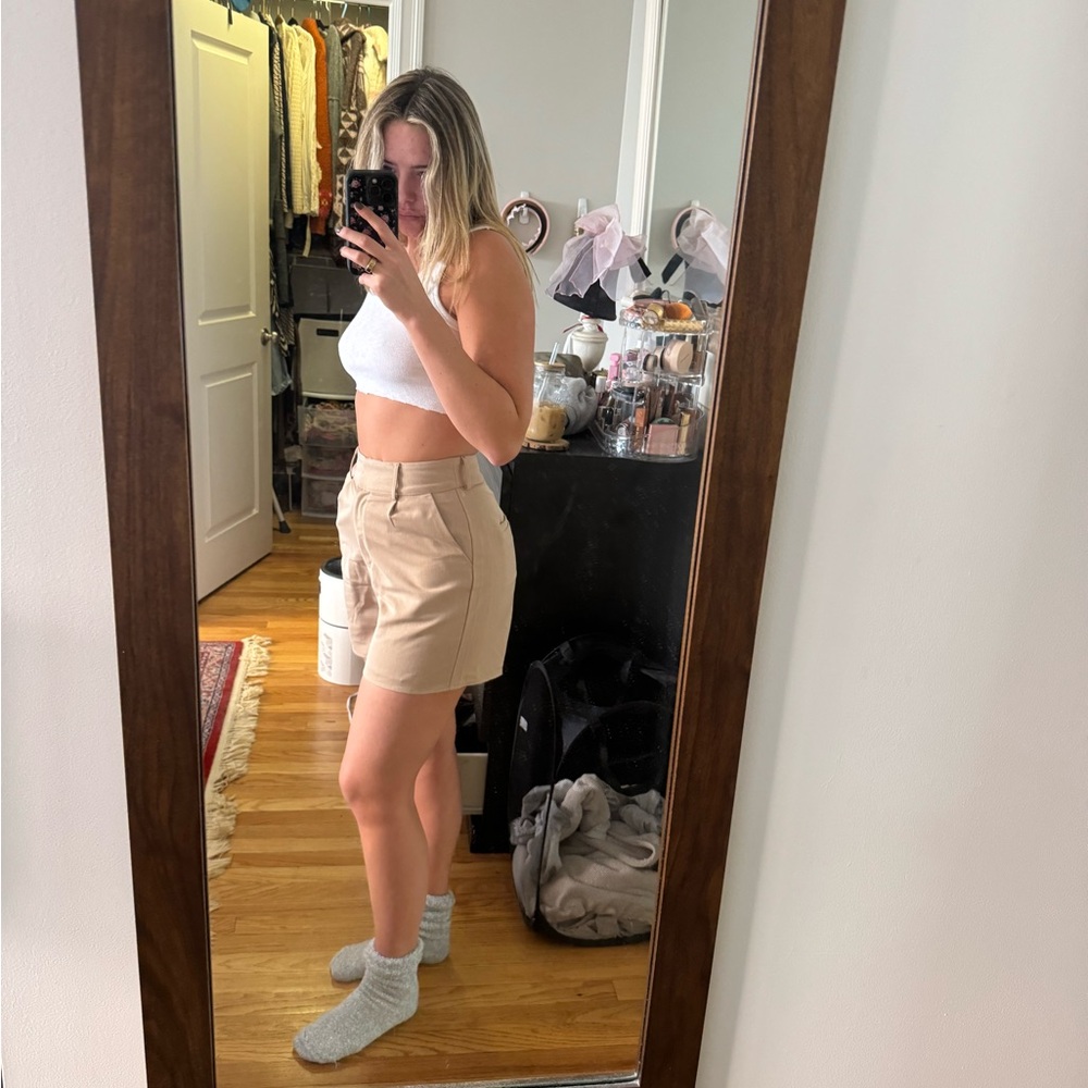 Crescent tan work shorts